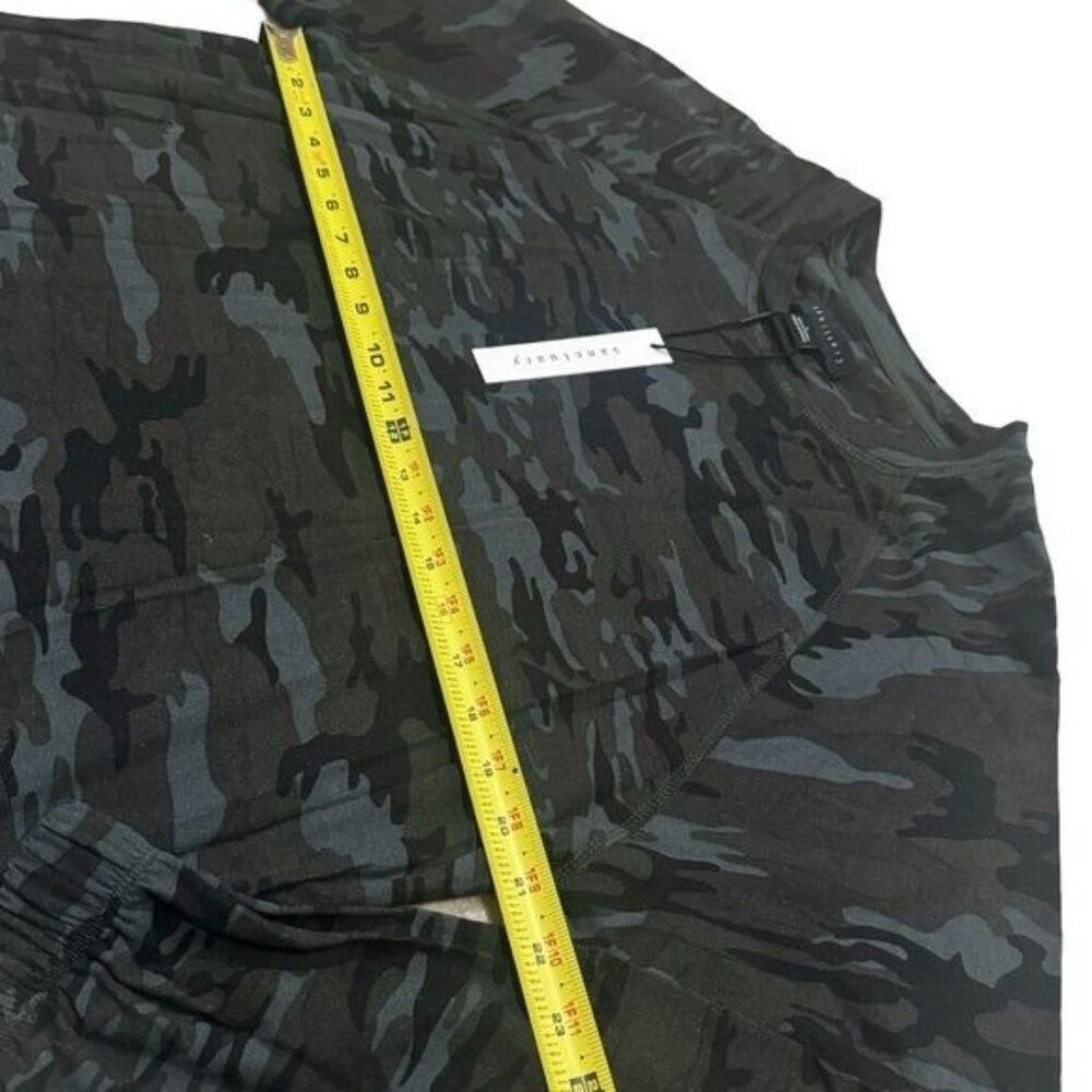 NEW Sanctuary Dark Green Camouflage Jogger Pajama Set Cozy‎ Holiday Present L - Picture 5 of 9